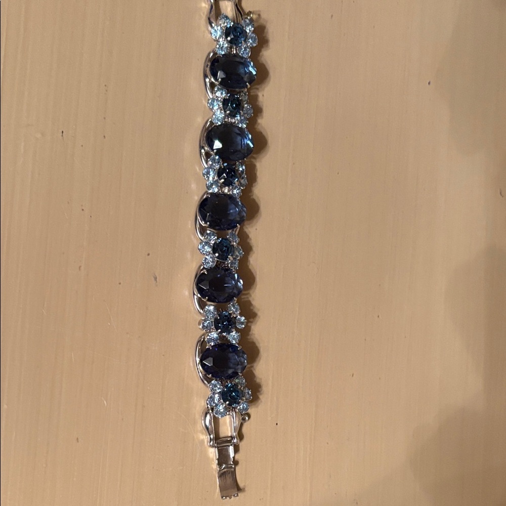 Juliana 5 link Large Blue Bracelet